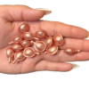 serum capsule emptied in hand